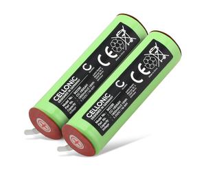 2x Battery for Moser ChroMini Pro Type 1591B 1800mAh