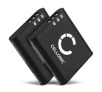 2x Battery for Olympus Stylus SH-2 1100mAh