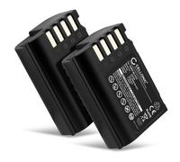 2x Battery for Panasonic Lumix DC-GH6 Lumix DC-S5 IIX Lumix DC-G9 II 2250mAh