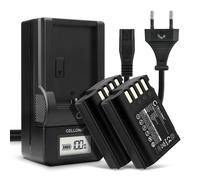 2x Battery for Panasonic Lumix DC-S5 IIX Lumix DC-G9 II 2250mAh + Charger