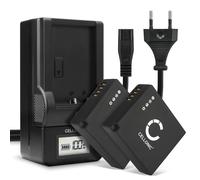 2x Battery for Panasonic Lumix DC-TZ96D Lumix DC-G100 730mAh + Charger