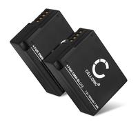 2x Battery for Panasonic Lumix DMC-FZ1000 Lumix DMC-GX8K Lumix DMC-G6 1000mAh