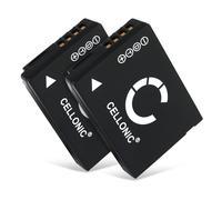 2x Battery for Panasonic Lumix DMC-ZS6 890mAh