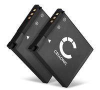2x Battery for Ricoh CX3 GR Digital III Theta V FujiFilm Fuji X-T200 730mAh