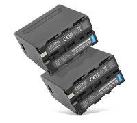 2x Battery for Sony HVR-HD1000 CCD-TRV35 HDR-FX1000E CCD-TRV67 10200mAh