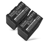 CELLONIC 2x Battery for Camera Compatible with Sony PXW-FS7, PXW-FS7M2, PMW-EX1r, BP-U60 - (5200mAh, 14.4V)