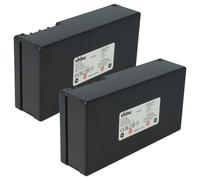 2x Battery for Stiga Autoclip 45089 45086 2300mAh 25.2V