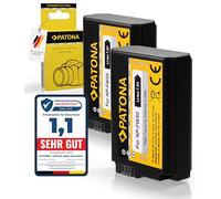2x Battery NP-FW50 for Sony NEX-3 | NEX-3 | NEX-5 3D | NEX-3 K | NEX-3 | NEX-5 A | NEX-5D | 5H | 5 K | NEX-6 | NEX-7 | Sony Alpha: 33 (SLT-A33) | 37 (SLT-A37) | 55 (SLT-A55)