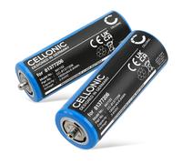 CELLONIC 2x Battery for Shavers & Hair Clippers Compatible with Braun Series 7 7790cc, Series 7 790CC, Series 9 9325s, UR18500Y - (1900mAh, 3.6V)