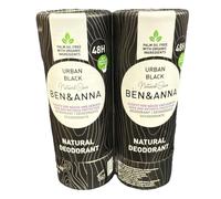 2x Ben & Anna Urban Black Deodorant - 40g