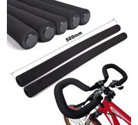 2x Bicycle Handlebar Tube Sponge Foam Rubber Grips Kit Set for Secure Anti Slip Cycling Comfort and Use (150mm)