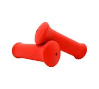 2x Bike Handlebar Grips Kids Bike Grips Soft Handlebar Grip Handle Bar Wraps for Kids Bikes Scooters Children, Red