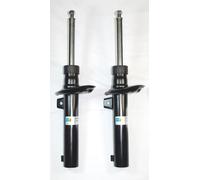 2x Bilstein B4 Front Shocks Absorbers For VW GOLF MK5 1K 04-08 1.9 TDI 50STD 22-