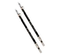 2x Black Eyeliner Pencil with Smudger & Sharpener Compatible with Technic Applicators - Bundled by Smart Cutie