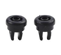 2x Black Plastic Parcel Shelf Clip String Hanger Retainer for Renault Mk1 Mk2 Rear Shelf Fixing Parcel Trim R21 R25 Moulding