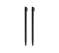 2x Black Replacement Touch Screen Stylus Pens, Compatible with Nintendo 2DS consoles (Flat version)