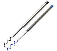 2X Black Sheaffer K Compatible Ballpoint Pen Refills, Medium Tip Ballpen