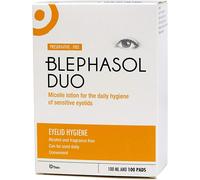 2x Blephasol Duo (2x100ml Lotion 200 Pads Bundle) blephagel blephaclean Thea