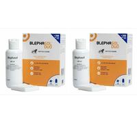 2x Blephasol Duo VALUE PACK Eyelid Hygiene Lotion & Pads Bundle Blepharitis