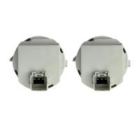 2X Blower Motor Resistor BHS261765 H7651BHS300 Compatible With Mazda 3 | Fits Mazda 3 Sport And CX-3; Also Known As Air Conditioning Heater Fan Resistor Regulator