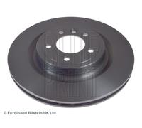2X Blue Print ADJ134348 Rear Brake Disc Vented 350mm Fits Land Rover Discovery