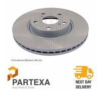 2x BLUE PRINT ADT343199 Brake Disc Front Replacement Fits Toyota Avensis Corolla