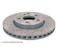 2X Blue Print ADU174362 Front Brake Disc Perforated Vented 295Mm Fits Mercedes-