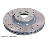 2X Blue Print ADU174389 Front Brake Disc Perforated Vented 360Mm Fits Mercedes-