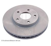 2x BLUE Print Front Internally Vented Brake Discs For Nissan Almera Tino Maxi...