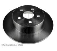 2x BLUE Print Rear Solid Brake Discs For Toyota Avensis Corona