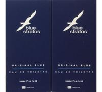 2x Blue Stratos Original Eau de Toilette Spray100ml