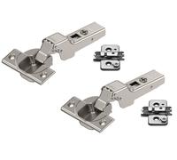 2X Blum Hinge Set Center Mount 110° Hinge 71T3650 With Spring