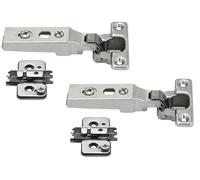 2X Blum Hinge Set Mini Corner Stop Hinge 26 Mm Cup Hinge 71T0550