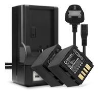 2x BN-VF714 Battery + Charger Set for JVC GR-DF420 GR-D247 GZ-MG37 GZ-MG57