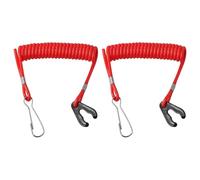 2x Boat Outboard Engine Safety Stop Switch Lanyard | These high-strength safety lanyards reliably engine power to protect boat operators.