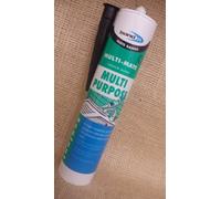2x Bond It Black Multimate Silicone Sealant Multi Purpose Kitchen Bathroom
