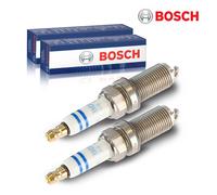2X BOSCH 0242240637 Spark Plug For Porsche 911 Cayenne Panamera 004 159 45 03 26