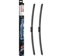Bosch Aerotwin A 351 S - Front Windscreen Wipers - Set of 2 Replacement Blades - Comes with Pre-assembled Adapter - 2 Blades, 600mm/600mm - Only for right-hand drive (UK)