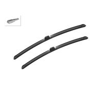 2x Bosch AeroTwin Retrofit Front Windscreen Wiper Blade 60/55cm for Mercedes