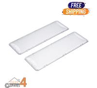 2x Bosch Cooker Hood Lamp Bulb Plastic Cover Covers For DHU622BGB & DHU630AGB