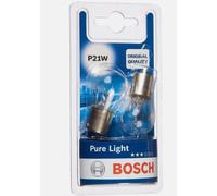 2x Bosch P21W BA15S Halogen Bulb for BMW Audi VW Skoda Seat Ford Kia
