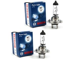 2x Bosch Pure Head Light Bulbs For Astra J 1.6 GTC Turbo 200 MK 6 01/13-12/15