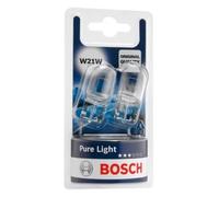 2x Bosch W21W W3x16d Halogen Warm White Glass Base Bulb for BMW Audi VW