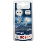2x Bosch W3W Halogen Bulb W2,1x9,5d for BMW Audi VW Skoda Seat Ford