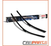 Bosch Aerotwin A863S - Front Windscreen Wipers - Set of 2 Replacement Blades - Comes with Pre-assembled Adapter - 2 Blades, 650 mm / 450 mm