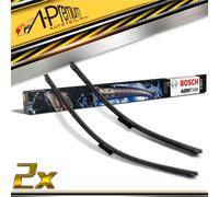 2X BOSCH Windshield Wipers Front For Mercedes-Benz C-Class W203 Audi 3397118933