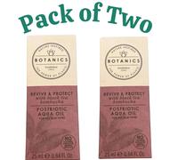 2X Botanics Revive & Protect Black Tea Kombucha Postbiotic Aqua Facial Oil 25ml