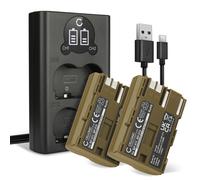 CELLONIC 2x Battery compatible with Canon DM-MV100X, DM-MV30, FV10, BP-508