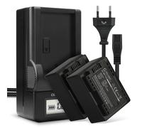 2x BP-718 BP-709 Battery & LCD Smart Charger for Canon LEGRIA HF R37