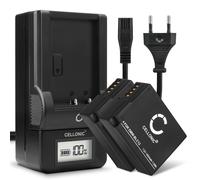 2x BP-DC12-E,BP-51 Battery + Charger Set for Leica V-LUX (Typ 114)
